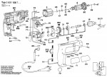 Bosch 0 601 158 703 Electronic Drill 220 V / Eu Spare Parts